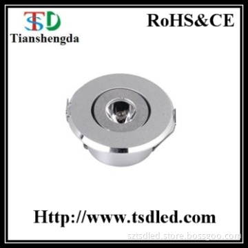 1*1W High Power LED Downlight